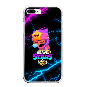 Чехол для iPhone 7Plus/8 Plus матовый с принтом BRAWL STARS SANDY в Петрозаводске, Силикон | Область печати: задняя сторона чехла, без боковых панелей | 8 bit | 8 бит | bibi | brawl stars | crow | el brown | leon | leon shark | max | mr.p | sally leon | sandy | shark | stars | tara | virus | werewolf | акула | биби | вирус | ворон | леон | оборотень | пингвин