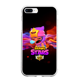 Чехол для iPhone 7Plus/8 Plus матовый с принтом BRAWL STARS SANDY в Петрозаводске, Силикон | Область печати: задняя сторона чехла, без боковых панелей | 8 bit | 8 бит | bibi | brawl stars | crow | el brown | leon | leon shark | max | mr.p | sally leon | sandy | shark | stars | tara | virus | werewolf | акула | биби | вирус | ворон | леон | оборотень | пингвин