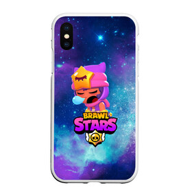 Чехол для iPhone XS Max матовый с принтом BRAWL STARS SANDY в Петрозаводске, Силикон | Область печати: задняя сторона чехла, без боковых панелей | 8 bit | 8 бит | bibi | brawl stars | crow | el brown | leon | leon shark | max | mr.p | sally leon | sandy | shark | stars | tara | virus | werewolf | акула | биби | вирус | ворон | леон | оборотень | пингвин