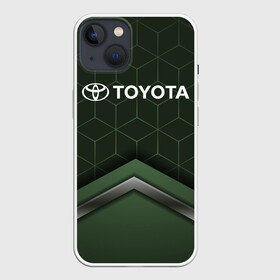 Чехол для iPhone 13 с принтом TOYOTA | ТОЁТА в Петрозаводске,  |  | auto | sport | toyota | авто | автомобиль | автомобильные | бренд | марка | машины | спорт | тойота