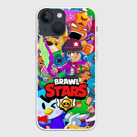 Чехол для iPhone 13 mini с принтом BRAWL STARS BIBI в Петрозаводске,  |  | 8 bit | 8 бит | bibi | brawl stars | crow | el brown | leon | leon shark | max | mr.p | sally leon | shark | stars | virus | werewolf | акула | биби | вирус | ворон | леон | оборотень | пингвин