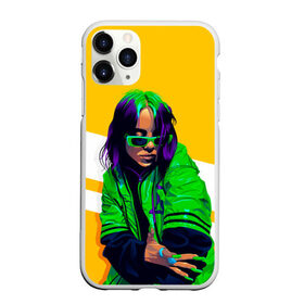 Чехол для iPhone 11 Pro Max матовый с принтом Green Eilish в Петрозаводске, Силикон |  | bad guy | billie eilish | music | ocean eyes | pop | билли айлиш | билли эйлиш | девушка | музыка