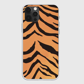 Чехол для iPhone 12 Pro Max с принтом Тигриный камуфляж в Петрозаводске, Силикон |  | камуфляж | кошка | кошки | окрас | природа | текстура | тигр | тигра | тигры