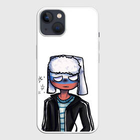 Чехол для iPhone 13 с принтом CountryHumans   Россия в Петрозаводске,  |  | 23 | army | country | countryhumans | humans | memes | patriot | russia | армия | звезда | красная | мем | патриот | россия | страна | тельняшка | флаг | человечек | шапка