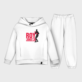Детский костюм хлопок Oversize с принтом Roy Jones Jr. в Петрозаводске,  |  | captain hook | roy jones | roy levesta jones | бокс | капитан хук | рой джонс