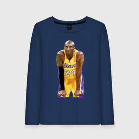 Женский лонгслив хлопок с принтом Kobe Bryant Lakers 24 в Петрозаводске, 100% хлопок |  | 24 | black | bryant | kobe | lakers | mamba | mentality | баскетбол | баскетболист | брайан | детская | детскую | женская | женскую | коба | коби | купить | мамба | менталитет | мужская | мужскую | сша | черная