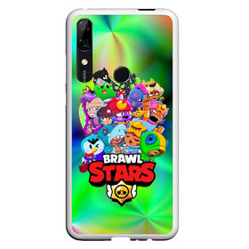 Чехол для Honor P Smart Z с принтом BRAWL STARS в Петрозаводске, Силикон | Область печати: задняя сторона чехла, без боковых панелей | Тематика изображения на принте: 8 bit | 8 бит | bibi | brawl stars | crow | el brown | leon | leon shark | max | mr.p | sally leon | shark | stars | virus | werewolf | акула | биби | вирус | ворон | леон | оборотень | пингвин