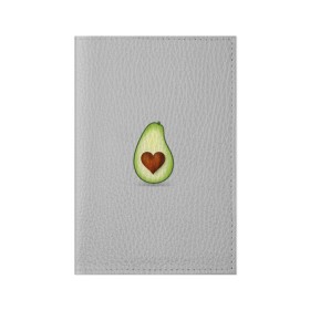 Обложка для паспорта матовая кожа с принтом Авокадо сердечко в Петрозаводске, натуральная матовая кожа | размер 19,3 х 13,7 см; прозрачные пластиковые крепления | Тематика изображения на принте: авокадо | авокадо с сердечком | авокадо сердечко | авокадо сердце | авокадо эмоции | сердечко | четыре | четыре авокадо