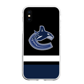 Чехол для iPhone XS Max матовый с принтом Vancouver Canucks в Петрозаводске, Силикон | Область печати: задняя сторона чехла, без боковых панелей | canucks | hockey | nhl | usa | vancouver | vancouver canucks | ванкувер | ванкувер кэнакс | кэнакс | накс | нхл | спорт | сша | хоккей | шайба