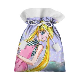 Подарочный 3D мешок с принтом Sailor Moon в Петрозаводске, 100% полиэстер | Размер: 29*39 см | Тематика изображения на принте: baby | bunny | girl | like | pink | sailormoon | usagi | вода капли | воин | волосы | глаза | девушка | дождь | зайчик | зонтик | котик | кролик | лето | луна | малышка | матроска | небо | облака | природа | радуга | розовый