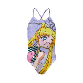 Детский купальник 3D с принтом Sailor Moon в Петрозаводске, Полиэстер 85%, Спандекс 15% | Слитный крой, подклад по переду изделия, узкие бретели | baby | bunny | girl | like | pink | sailormoon | usagi | вода капли | воин | волосы | глаза | девушка | дождь | зайчик | зонтик | котик | кролик | лето | луна | малышка | матроска | небо | облака | природа | радуга | розовый