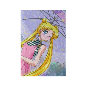 Обложка для паспорта матовая кожа с принтом Sailor Moon в Петрозаводске, натуральная матовая кожа | размер 19,3 х 13,7 см; прозрачные пластиковые крепления | Тематика изображения на принте: baby | bunny | girl | like | pink | sailormoon | usagi | вода капли | воин | волосы | глаза | девушка | дождь | зайчик | зонтик | котик | кролик | лето | луна | малышка | матроска | небо | облака | природа | радуга | розовый