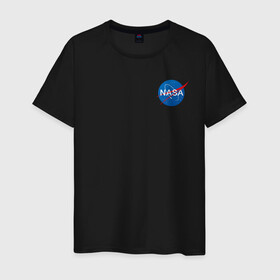 Мужская футболка хлопок с принтом NASA в Петрозаводске, 100% хлопок | прямой крой, круглый вырез горловины, длина до линии бедер, слегка спущенное плечо. | galaxy | maven | nasa | space | space company | star | астрономия | галактика | джемини | дискавери | звезды | космическая компания | космос | кьюриос | меркурий | наса | скайлэб | спейс шаттл | шаттл