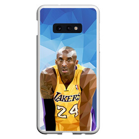 Чехол для Samsung S10E с принтом Kobe Bryant Lackers 24 blue в Петрозаводске, Силикон | Область печати: задняя сторона чехла, без боковых панелей | 24 | 8 | black | blue | bryant | kobe | lackers 24 | lakers | mamba | mentality | баскетбол | брайант | детская | детскую | женская | женскую | коба | коби | купить | мамба | менталитет | мужская | мужскую | черная