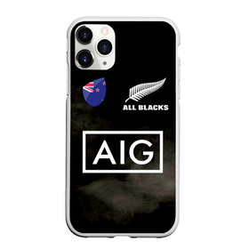 Чехол для iPhone 11 Pro матовый с принтом ALL BLACKS в Петрозаводске, Силикон |  | Тематика изображения на принте: all blacks | new zealandd | rugby | новая зеландия | олл блэкс | регби | хака