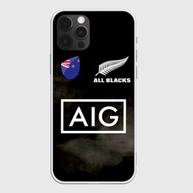 Чехол для iPhone 12 Pro Max с принтом ALL BLACKS в Петрозаводске, Силикон |  | Тематика изображения на принте: all blacks | new zealandd | rugby | новая зеландия | олл блэкс | регби | хака