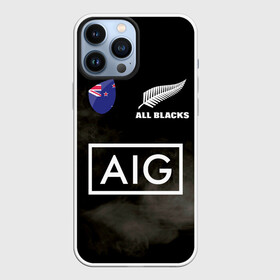 Чехол для iPhone 13 Pro Max с принтом ALL BLACKS в Петрозаводске,  |  | Тематика изображения на принте: all blacks | new zealandd | rugby | новая зеландия | олл блэкс | регби | хака