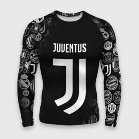 Мужской рашгард 3D с принтом JUVENTUS в Петрозаводске,  |  | cr7 | fc juventus | football | juve | juventus | ronaldo | sport | роналдо | спорт | футбол | ювентус