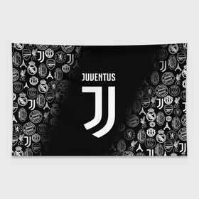 Флаг-баннер с принтом JUVENTUS в Петрозаводске, 100% полиэстер | размер 67 х 109 см, плотность ткани — 95 г/м2; по краям флага есть четыре люверса для крепления | cr7 | fc juventus | football | juve | juventus | ronaldo | sport | роналдо | спорт | футбол | ювентус