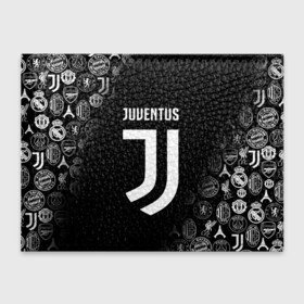 Обложка для студенческого билета с принтом JUVENTUS в Петрозаводске, натуральная кожа | Размер: 11*8 см; Печать на всей внешней стороне | cr7 | fc juventus | football | juve | juventus | ronaldo | sport | роналдо | спорт | футбол | ювентус