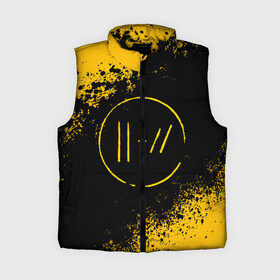 Женский жилет утепленный 3D с принтом TWENTY ONE PILOTS  TOP (Z) в Петрозаводске,  |  | Тематика изображения на принте: 21 pilots | 21p | bandito | blurryface | chlorine | joshua | ned | top | trench | twenty one pilots | tyler | бандито | нэд | тренч