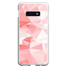 Чехол для Samsung S10E с принтом pink abstraction в Петрозаводске, Силикон | Область печати: задняя сторона чехла, без боковых панелей | abstract | abstraction | color | fractal | geometry | paitnt | polygon | polygonal | psy | абстракция | геометрия | краски | неоновые | полигоны | психоделика | фрактал