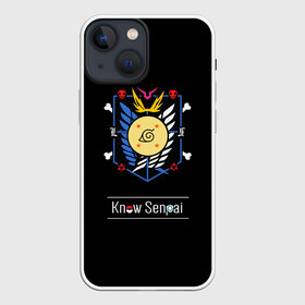 Чехол для iPhone 13 mini с принтом Know Senpai в Петрозаводске,  |  | anime | know senpai | аниме