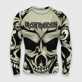 Мужской рашгард 3D с принтом Iron Maiden в Петрозаводске,  |  | 80s | hardrock | heavy | iron | maiden | metal | pop | steve harris | the final frontier | uk | айрон | группа | железная дева | метал | мэйден | хеви