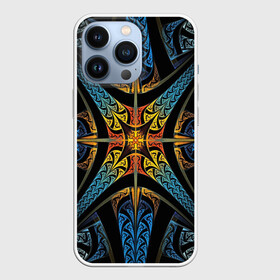 Чехол для iPhone 13 Pro с принтом FRACTAL 2020 в Петрозаводске,  |  | abstract | abstraction | color | fractal | geometry | paitnt | polygon | polygonal | psy | абстракция | геометрия | краски | неоновые | полигоны | психоделика | фрактал