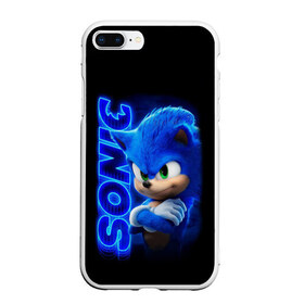 Чехол для iPhone 7Plus/8 Plus матовый с принтом SONIC в Петрозаводске, Силикон | Область печати: задняя сторона чехла, без боковых панелей | hedgehog | metal sonic | silver | silver the hedgehog | sonic | sonic boom | sonic the hedgehog | еж | ёж сонник | ежик | игры | кино | соник | соник в кино | фильм