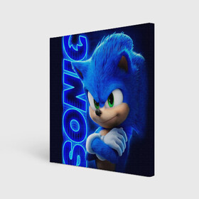 Холст квадратный с принтом SONIC в Петрозаводске, 100% ПВХ |  | hedgehog | metal sonic | silver | silver the hedgehog | sonic | sonic boom | sonic the hedgehog | еж | ёж сонник | ежик | игры | кино | соник | соник в кино | фильм