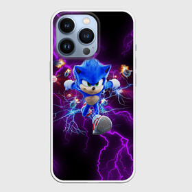 Чехол для iPhone 13 Pro с принтом SONIC в Петрозаводске,  |  | Тематика изображения на принте: hedgehog | metal sonic | silver | silver the hedgehog | sonic | sonic boom | sonic the hedgehog | еж | ёж сонник | ежик | игры | кино | соник | соник в кино | фильм