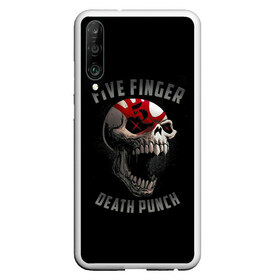 Чехол для Honor P30 с принтом Five Finger Death Punch в Петрозаводске, Силикон | Область печати: задняя сторона чехла, без боковых панелей | 5fdp | death | ffdp | finger | five | five finger death punch | punch | грув метал