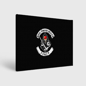 Холст прямоугольный с принтом Five Finger Death Punch в Петрозаводске, 100% ПВХ |  | 5fdp | death | ffdp | finger | five | five finger death punch | punch | грув метал