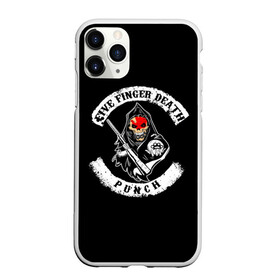 Чехол для iPhone 11 Pro матовый с принтом Five Finger Death Punch в Петрозаводске, Силикон |  | Тематика изображения на принте: 5fdp | death | ffdp | finger | five | five finger death punch | punch | грув метал