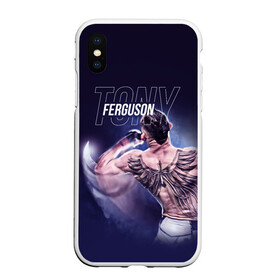 Чехол для iPhone XS Max матовый с принтом Tony Ferguson в Петрозаводске, Силикон | Область печати: задняя сторона чехла, без боковых панелей | el cucuy | ferguson | mma | ssru | tony ferguson | мма | тони фергюсон | фергюсон