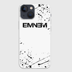 Чехол для iPhone 13 mini с принтом EMINEM | ЭМИНЕМ (Z) в Петрозаводске,  |  | Тематика изображения на принте: america | eminem | rap | slim shady | usa | америка | зарубежный реп | реп | сша | эминем