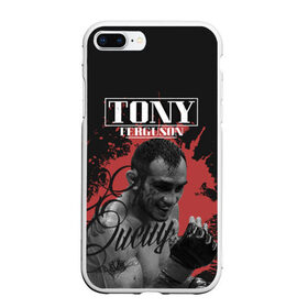 Чехол для iPhone 7Plus/8 Plus матовый с принтом Tony Ferguson в Петрозаводске, Силикон | Область печати: задняя сторона чехла, без боковых панелей | el cucuy | ferguson | mma | tony ferguson | мма | тони фергюсон | фергюсон