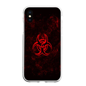 Чехол для iPhone XS Max матовый с принтом BIOHAZARD в Петрозаводске, Силикон | Область печати: задняя сторона чехла, без боковых панелей | biohazard | biohazard 7 | crocodile | fang | game | hand | monster | new umbrella | resident evil | resident evil 7 | umbrella | umbrella corp | umbrella corporation | zombie | обитель