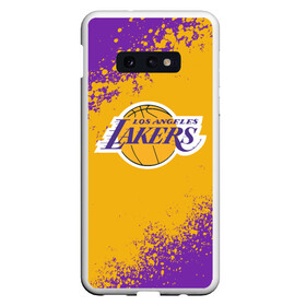 Чехол для Samsung S10E с принтом LA LAKERS KOBE BRYANT в Петрозаводске, Силикон | Область печати: задняя сторона чехла, без боковых панелей | america | basketball | kobe bryant | la | la lakers | lakers | los angeles lakers | nba | usa | баскетбол | кобе брайант | лос анджелес лейкерс | нба | сша