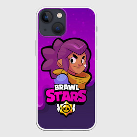 Чехол для iPhone 13 mini с принтом Brawl stars Шелли в Петрозаводске,  |  | brawl | brawl stars | brawlstars | brawl_stars | jessie | бравл | бравлстарс | ворон | джеси | шелли