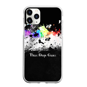 Чехол для iPhone 11 Pro Max матовый с принтом THREE DAYS GRACE в Петрозаводске, Силикон |  | Тематика изображения на принте: logo rock | rock | three days grace | логотипы групп | рок группы | рок музыка