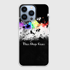 Чехол для iPhone 13 Pro с принтом THREE DAYS GRACE в Петрозаводске,  |  | Тематика изображения на принте: logo rock | rock | three days grace | логотипы групп | рок группы | рок музыка