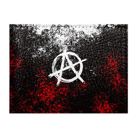 Обложка для студенческого билета с принтом АНАРХИЯ в Петрозаводске, натуральная кожа | Размер: 11*8 см; Печать на всей внешней стороне | Тематика изображения на принте: anarchy | riot | rock | анархия | бунт | знаки | музыка | панки | рок | символ