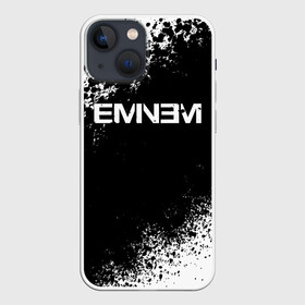 Чехол для iPhone 13 mini с принтом EMINEM | ЭМИНЕМ (Z) в Петрозаводске,  |  | Тематика изображения на принте: america | eminem | rap | slim shady | usa | америка | зарубежный реп | реп | сша | эминем