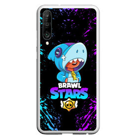 Чехол для Honor P30 с принтом BRAWL STARS LEON SHARK в Петрозаводске, Силикон | Область печати: задняя сторона чехла, без боковых панелей | 8 bit | 8 бит | bibi | brawl stars | crow | el brown | leon | leon shark | max | mr.p | sally leon | shark | stars | virus | werewolf | акула | биби | вирус | ворон | леон | оборотень | пингвин