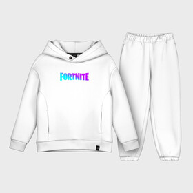 Детский костюм хлопок Oversize с принтом FORTNITE 2 в Петрозаводске,  |  | fortnite | fortnite 2 | fortnite x | marshmello | ninja | ninja hyper streamer | ninja streamer | streamer | tyler blevins | маршмелло | ниндзя | фортнайт | фортнайт 2 | фортнайт глава 2