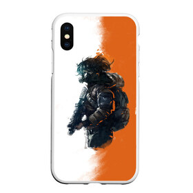 Чехол для iPhone XS Max матовый с принтом The Division 2 Defender в Петрозаводске, Силикон | Область печати: задняя сторона чехла, без боковых панелей | extremis malis | logo | new york | shd agent | the division 2 | the division logo | tom clancys the division