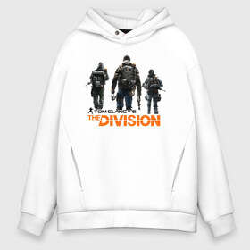 Мужское худи Oversize хлопок с принтом The Division 2 в Петрозаводске, френч-терри — 70% хлопок, 30% полиэстер. Мягкий теплый начес внутри —100% хлопок | боковые карманы, эластичные манжеты и нижняя кромка, капюшон на магнитной кнопке | extremis malis | logo | new york | shd agent | the division 2 | the division logo | tom clancys the division