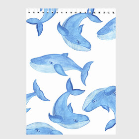 Скетчбук с принтом Косяк китов в Петрозаводске, 100% бумага
 | 48 листов, плотность листов — 100 г/м2, плотность картонной обложки — 250 г/м2. Листы скреплены сверху удобной пружинной спиралью | арт | карандашом | кит | киты | красками | море | моря | океан | океаны | под водой | рисунок
